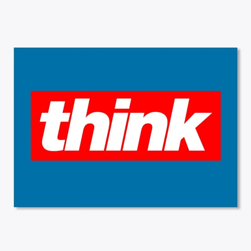 Think Sticker