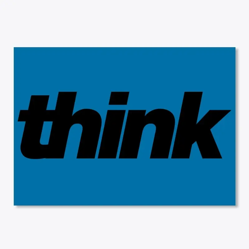 Think Sticker