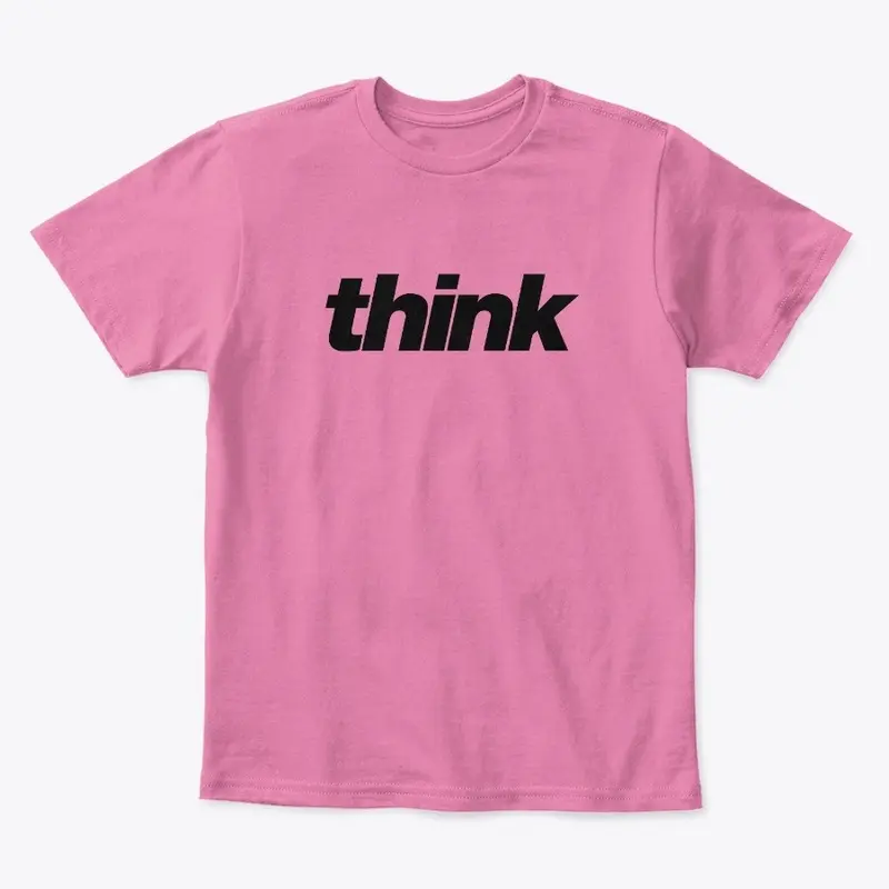 think Kid's Shirt